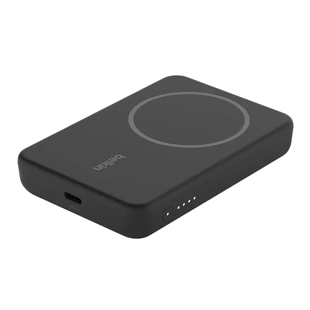 Belkin BoostCharge Magnetic Wireless Power Bank 5K + Stand — view 2