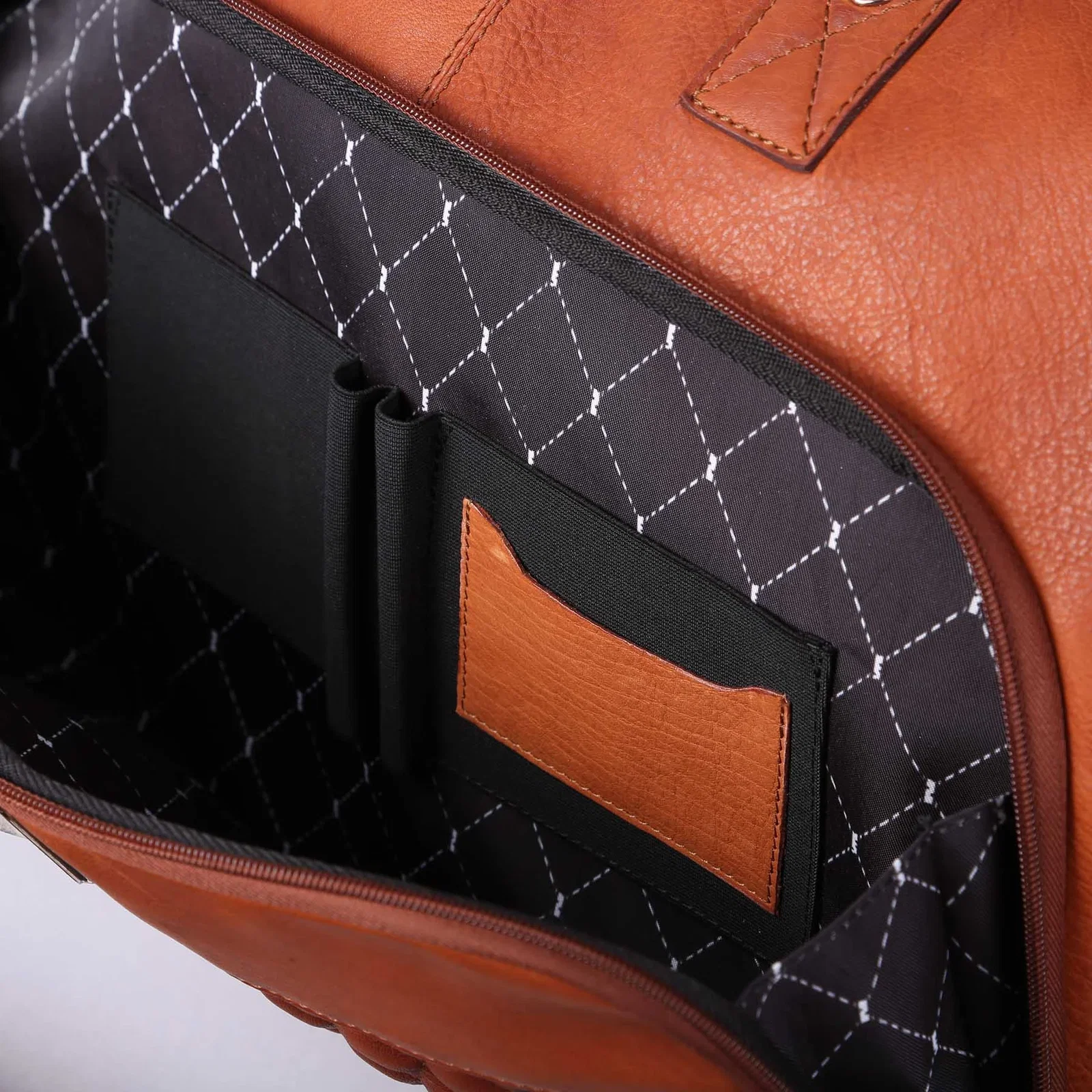Bell Canyon Leather Duffel Bag — view 12