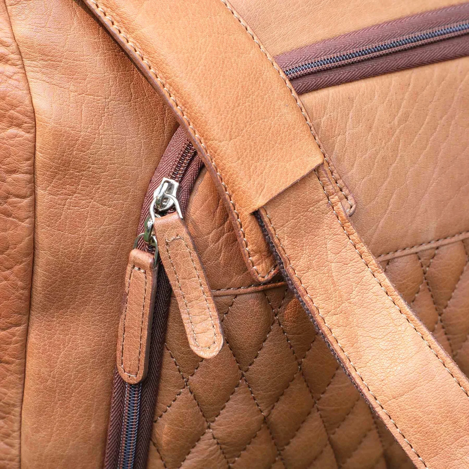 Bell Canyon Leather Duffel Bag — view 14