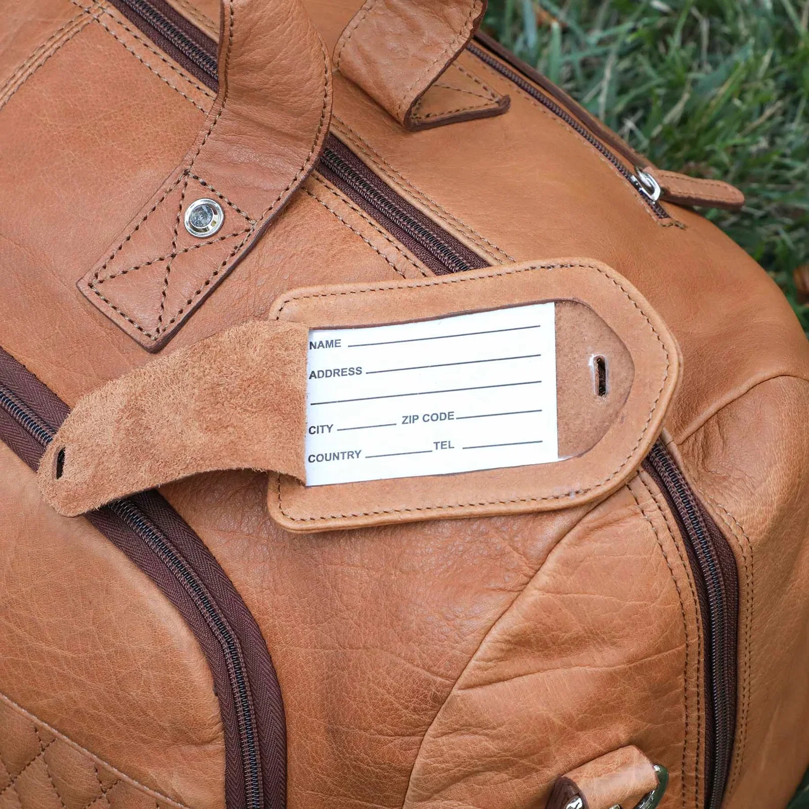 Bell Canyon Leather Duffel Bag — view 18
