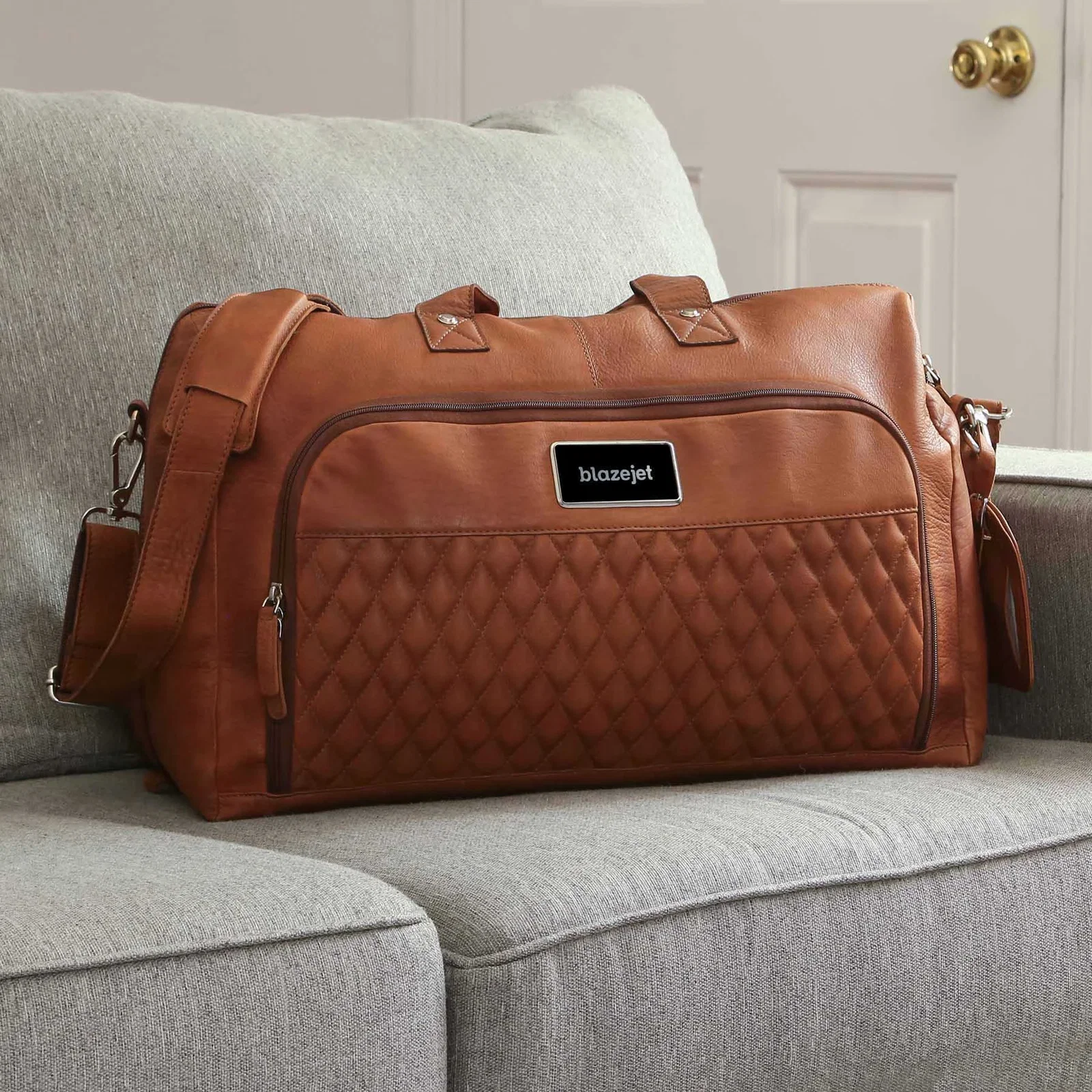 Bell Canyon Leather Duffel Bag — view 19