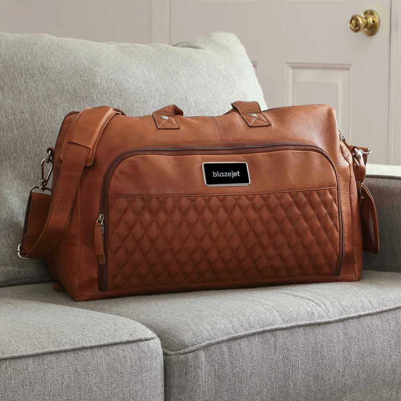 Bell Canyon Leather Duffel Bag — view 19