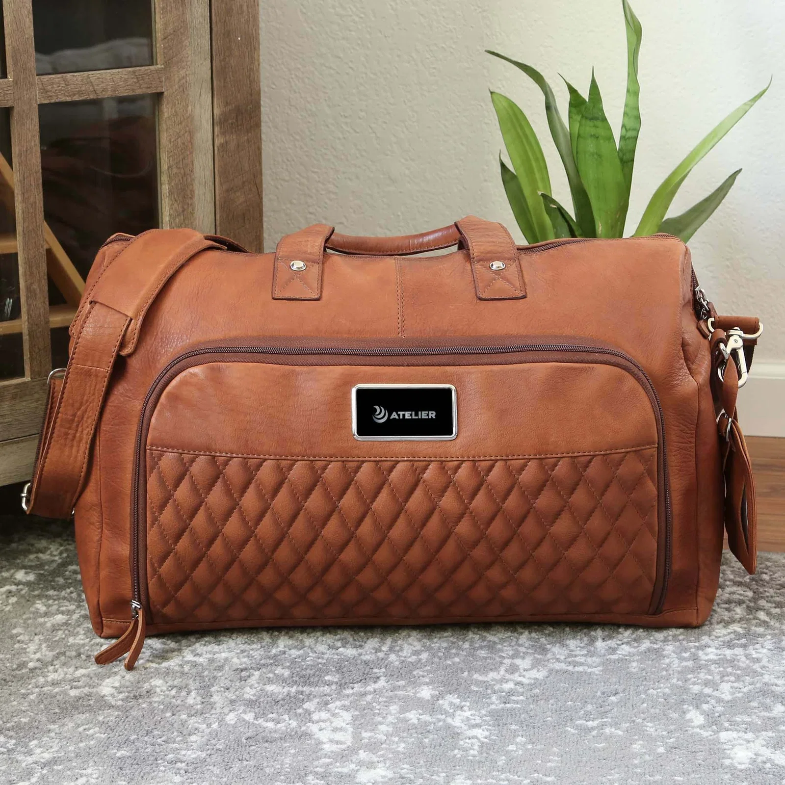 Bell Canyon Leather Duffel Bag — view 20