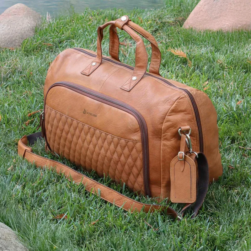 Bell Canyon Leather Duffel Bag — view 3