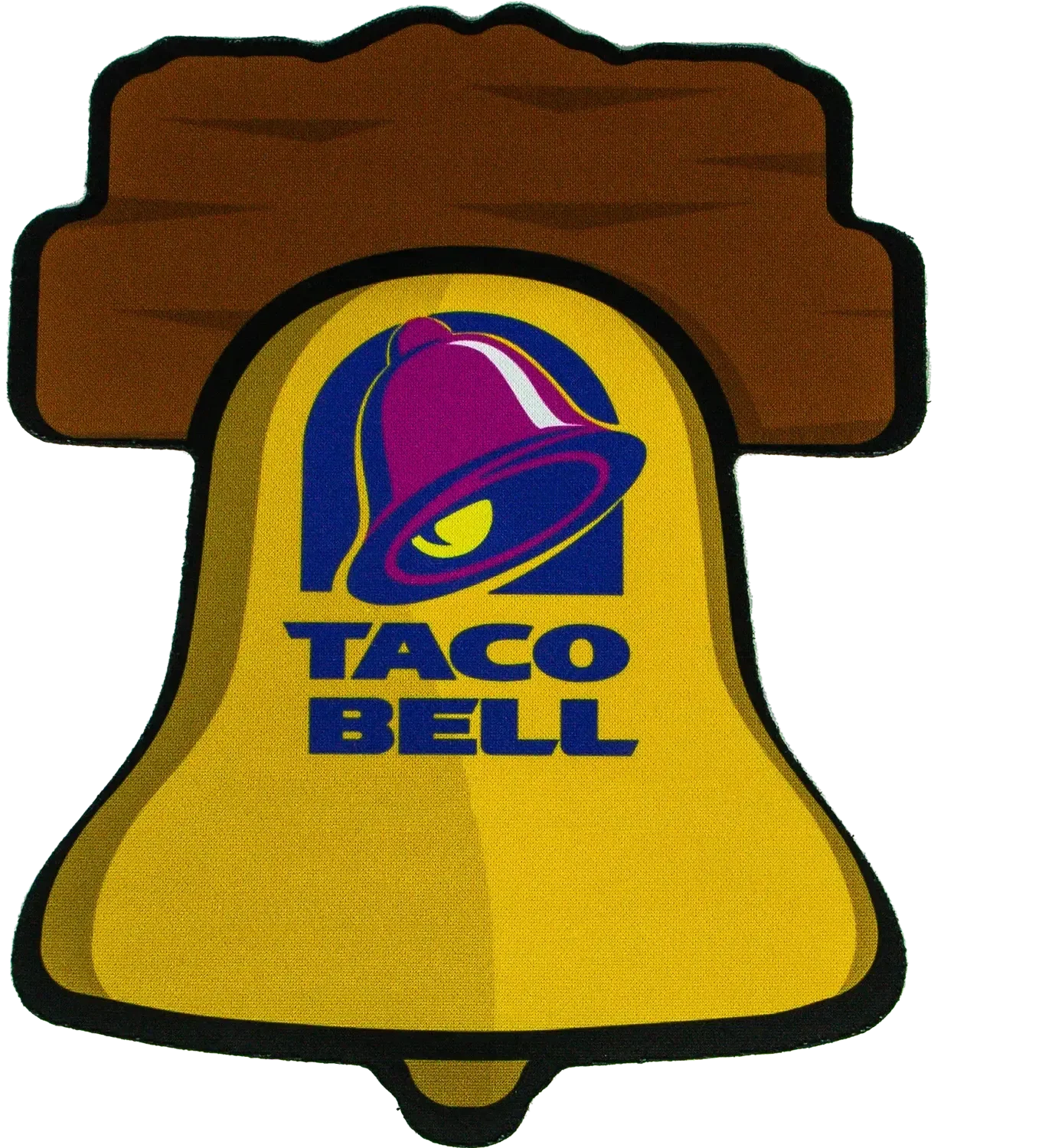 Custom Sublimated Bell Mouse Pad - 6.38"x8"x0.125" — view 2