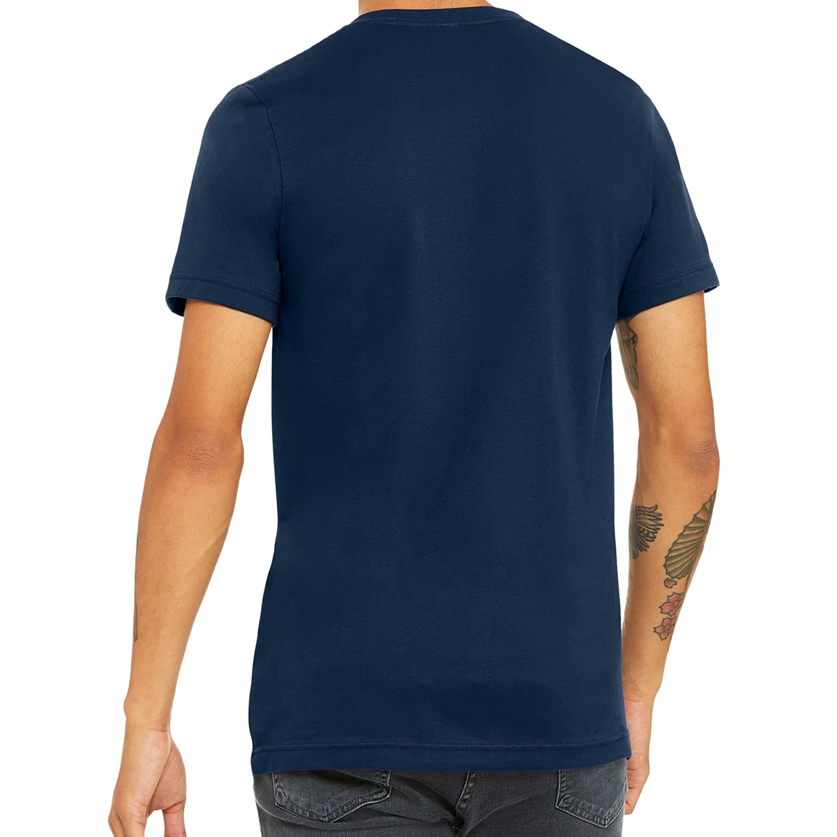 Sleeve hem detail along the edge of the arm