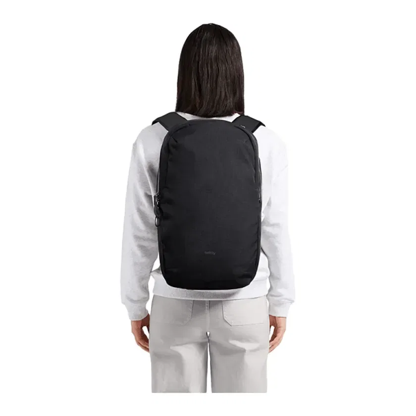 Bellroy Via 16" Laptop Backpack with Dropdown Front Panel being worn