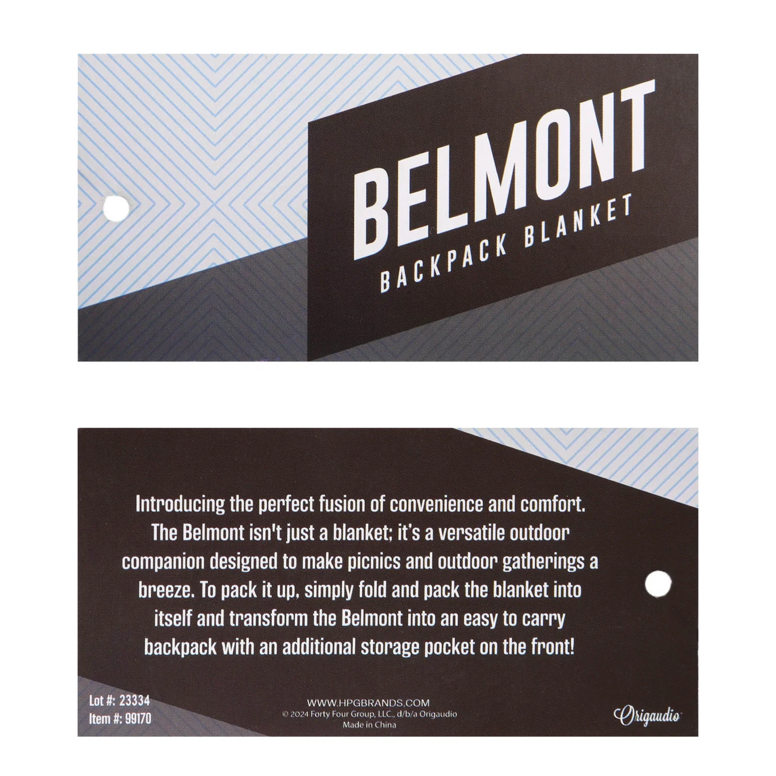 Belmont Backpack Blanket™ — view 8