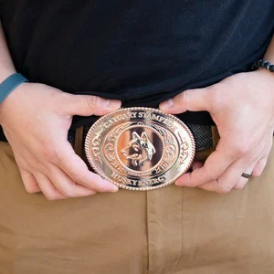 Die-Cast Zinc Belt Buckle