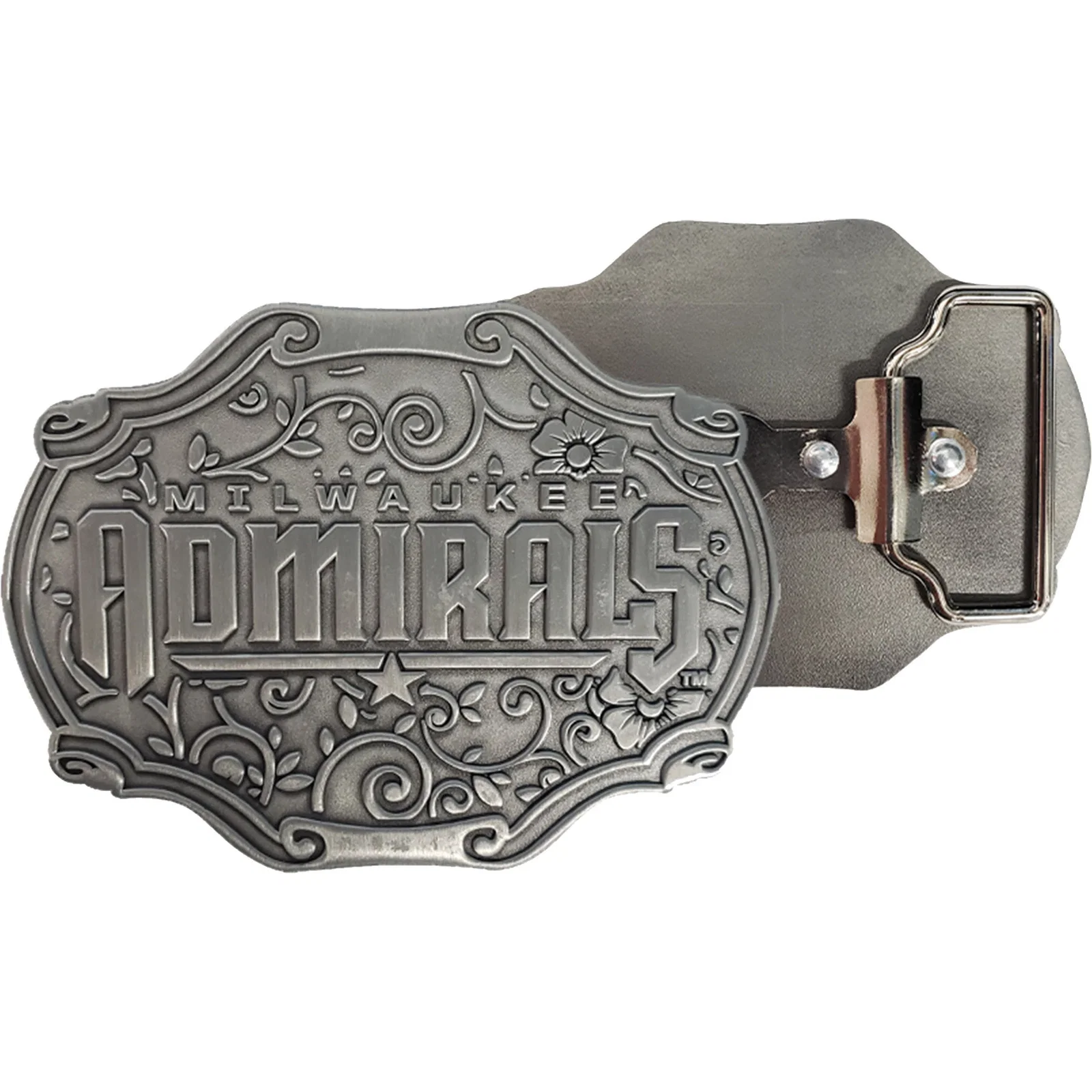 Belt Buckles: 3" W x 2" H