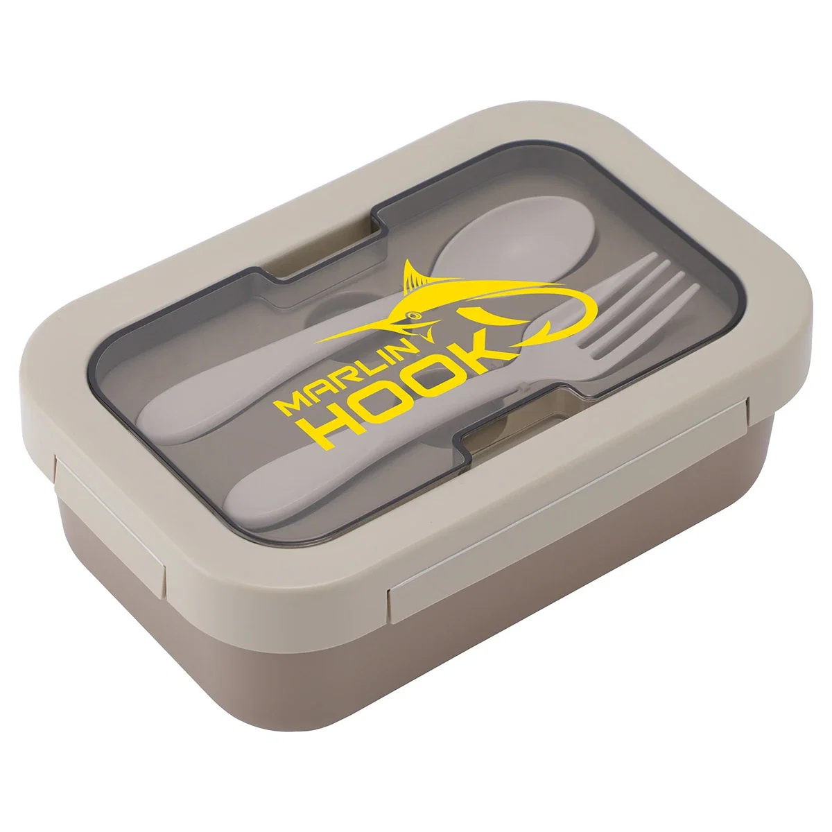 Close-up of the utensils packed inside the Bento Lunch Box