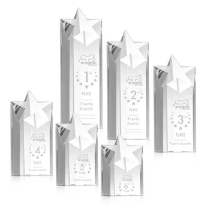Optical Crystal Star Pillar Award - Berkeley