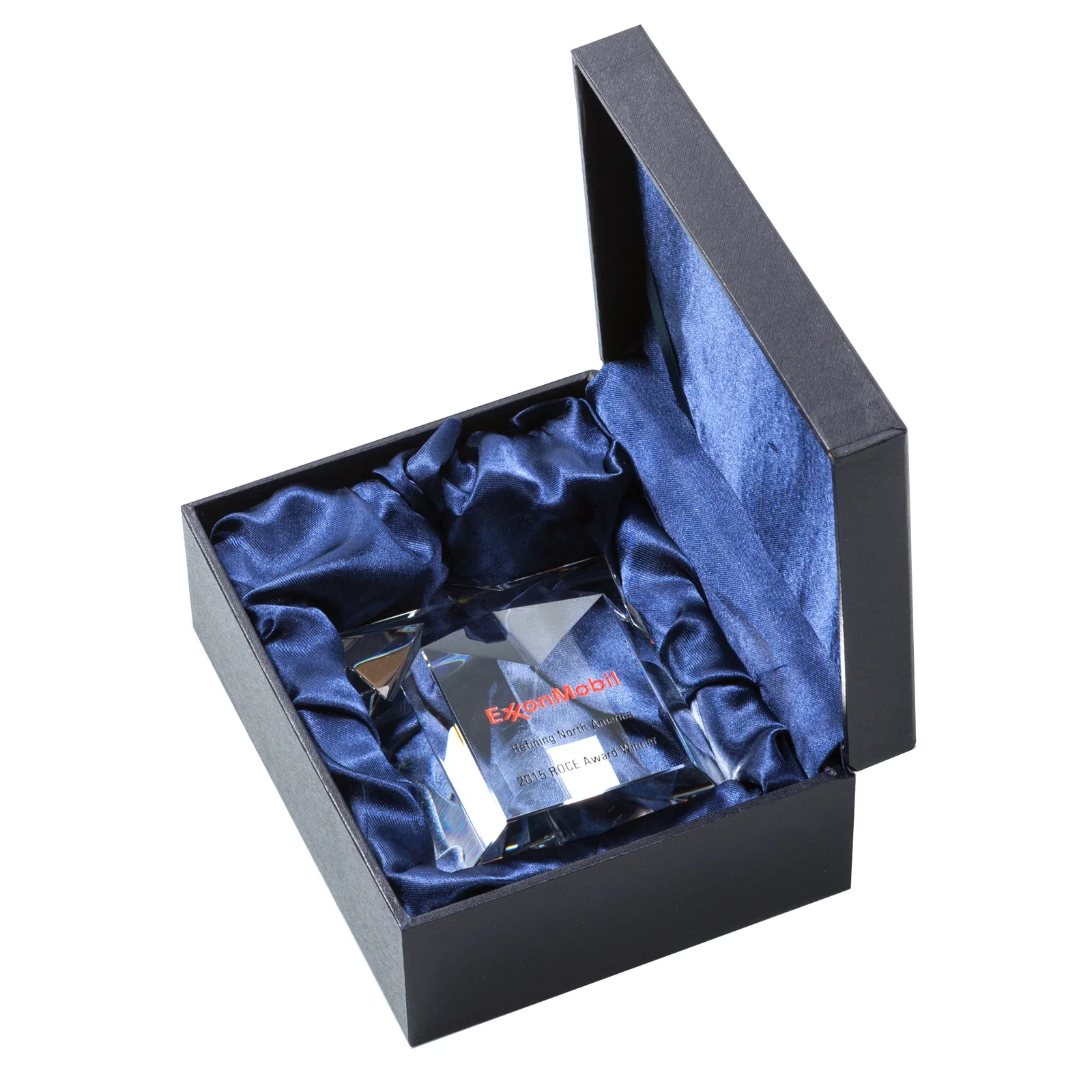 Custom Optical Crystal Star Pillar Award - Berkeley for graduation ceremonies