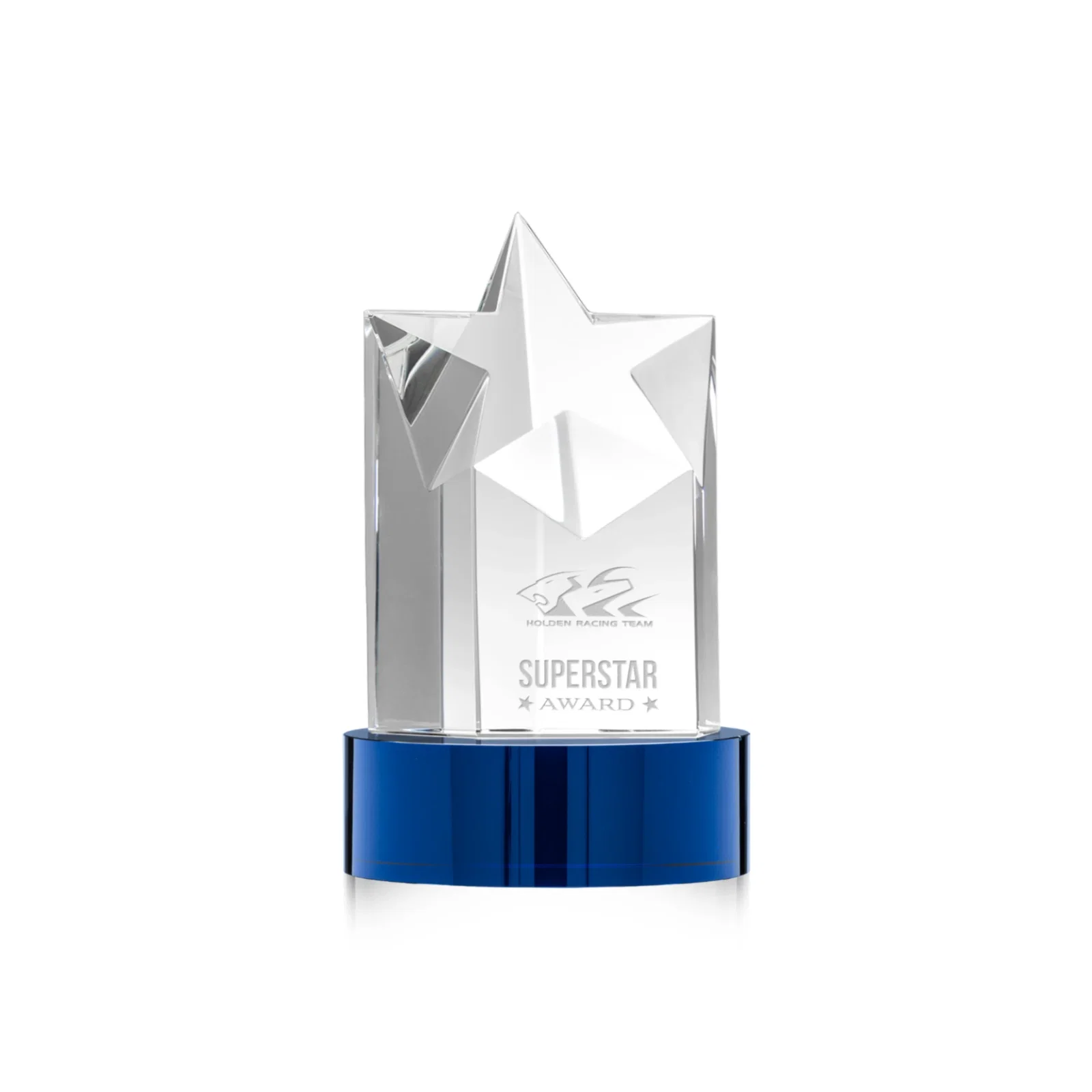 Personalized Optical Crystal Star Tower Award for company anniversary events