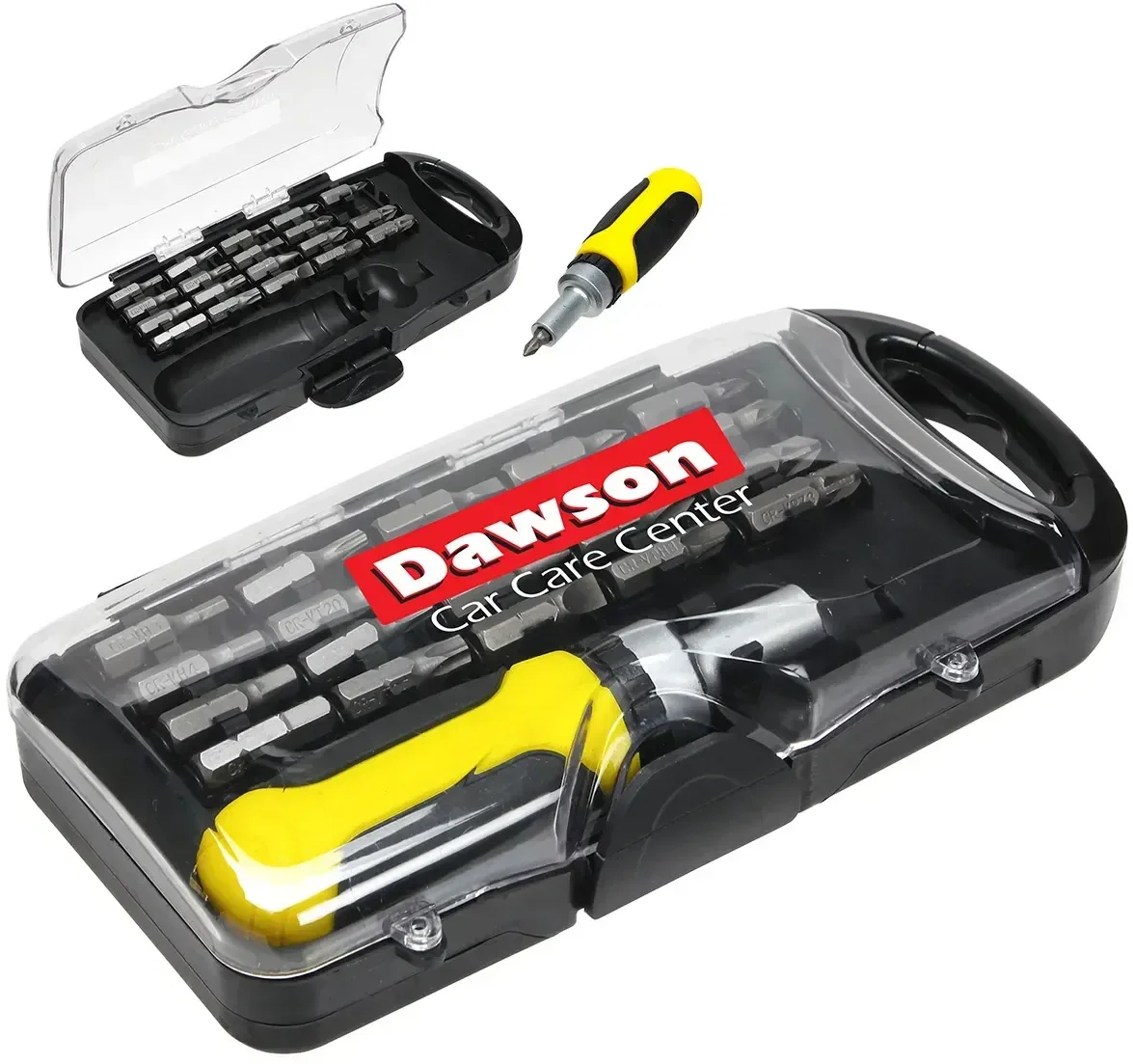 Best Buddy custom 20-bit screwdriver set with branded logo on the case lid