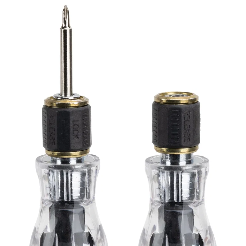 Close-up of the Best Buddy Tools Quick Release Screwdriver's logo imprint area