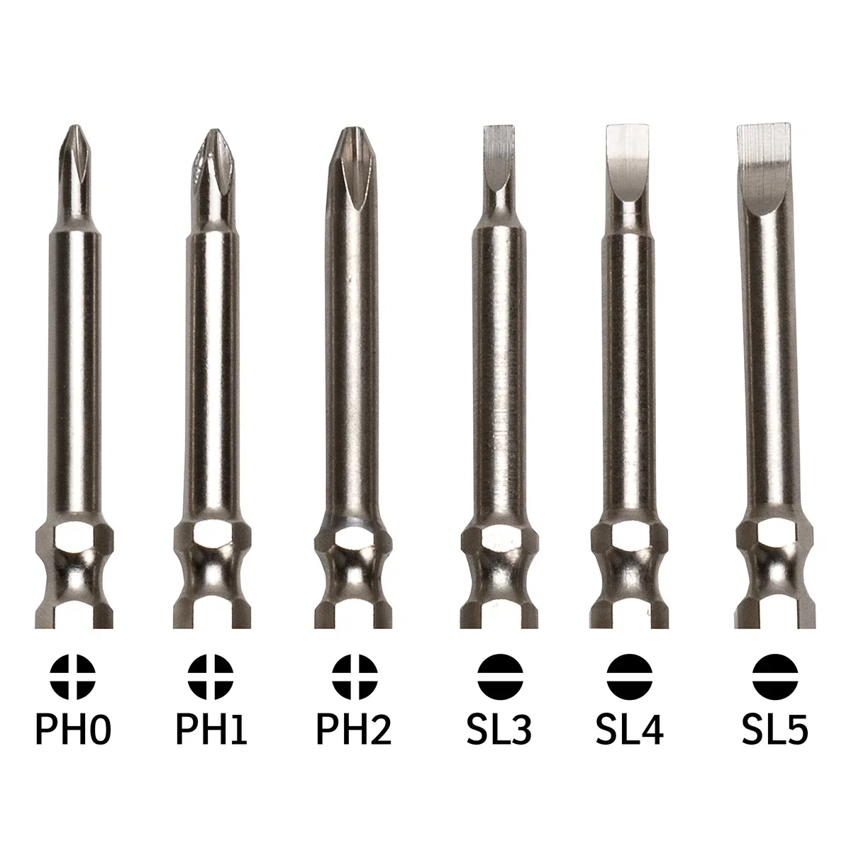 Best Buddy Tools 6-in-1 Quick Release Screwdriver in use, bit being swapped on the fly