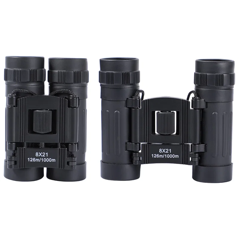 Close-up of the custom Best Buddy Tools 8x21 Compact Pocket Binocular's logo imprint area