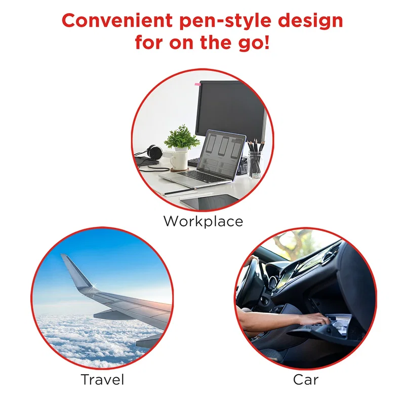 Branded Best Buddy Tools Pocket Screwdriver in use on a small screw, promotional lifestyle shot