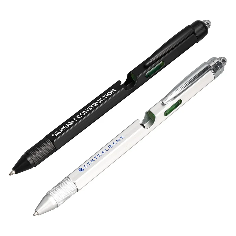 Custom Best Buddy Tools 9-in-1 Multi-Tool Pen, front view of the branded multi-tool pen