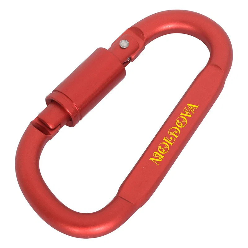 Side profile of the Best Buddy Tools D-Ring Carabiner with Lock