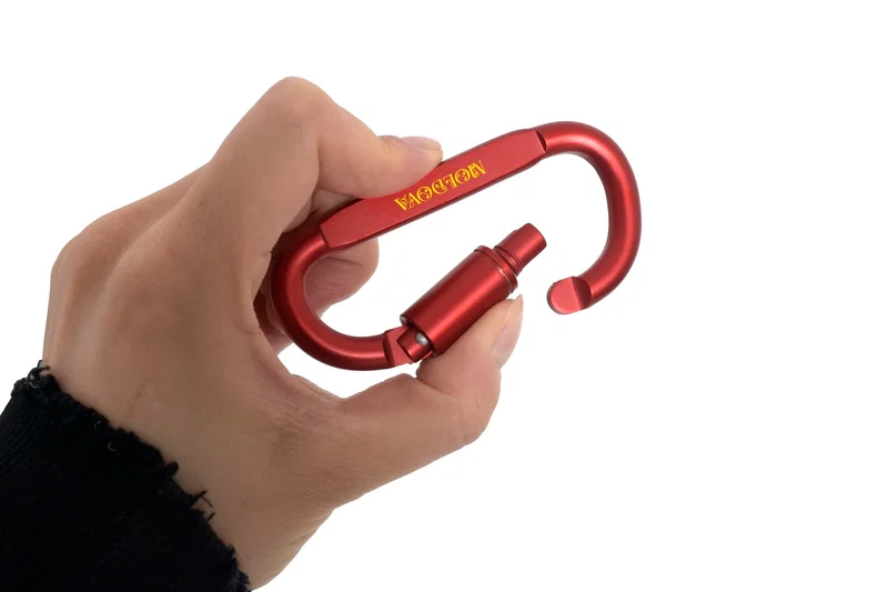 Group shot of several Best Buddy Tools D-Ring Carabiners