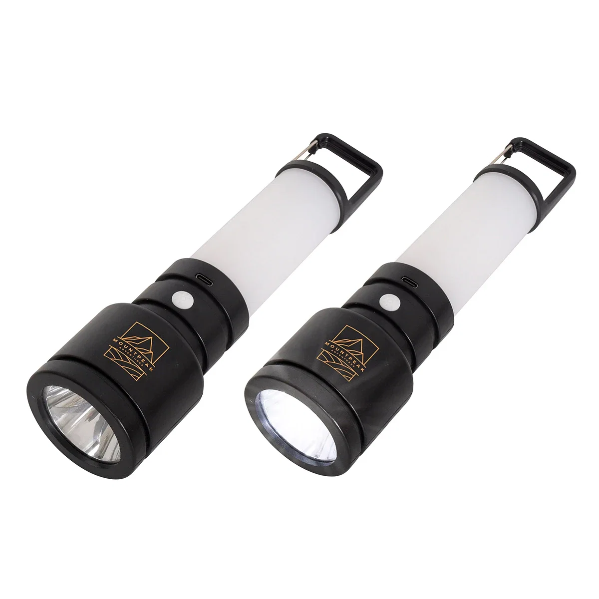 Promotional Best Buddy Tools flashlight close-up of logo imprint area on the barrel