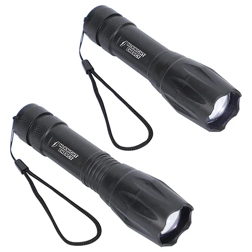 Best Buddy Duo Beam promotional logo flashlight showing the side work light