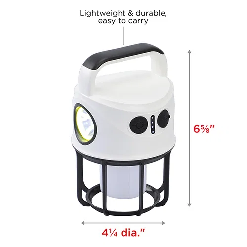 Best Buddy Galaxy promotional lantern showing the rechargeable USB port