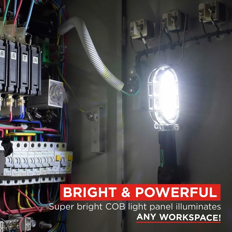 Angled view of the promotional Best Buddy Tools Magnum worklight