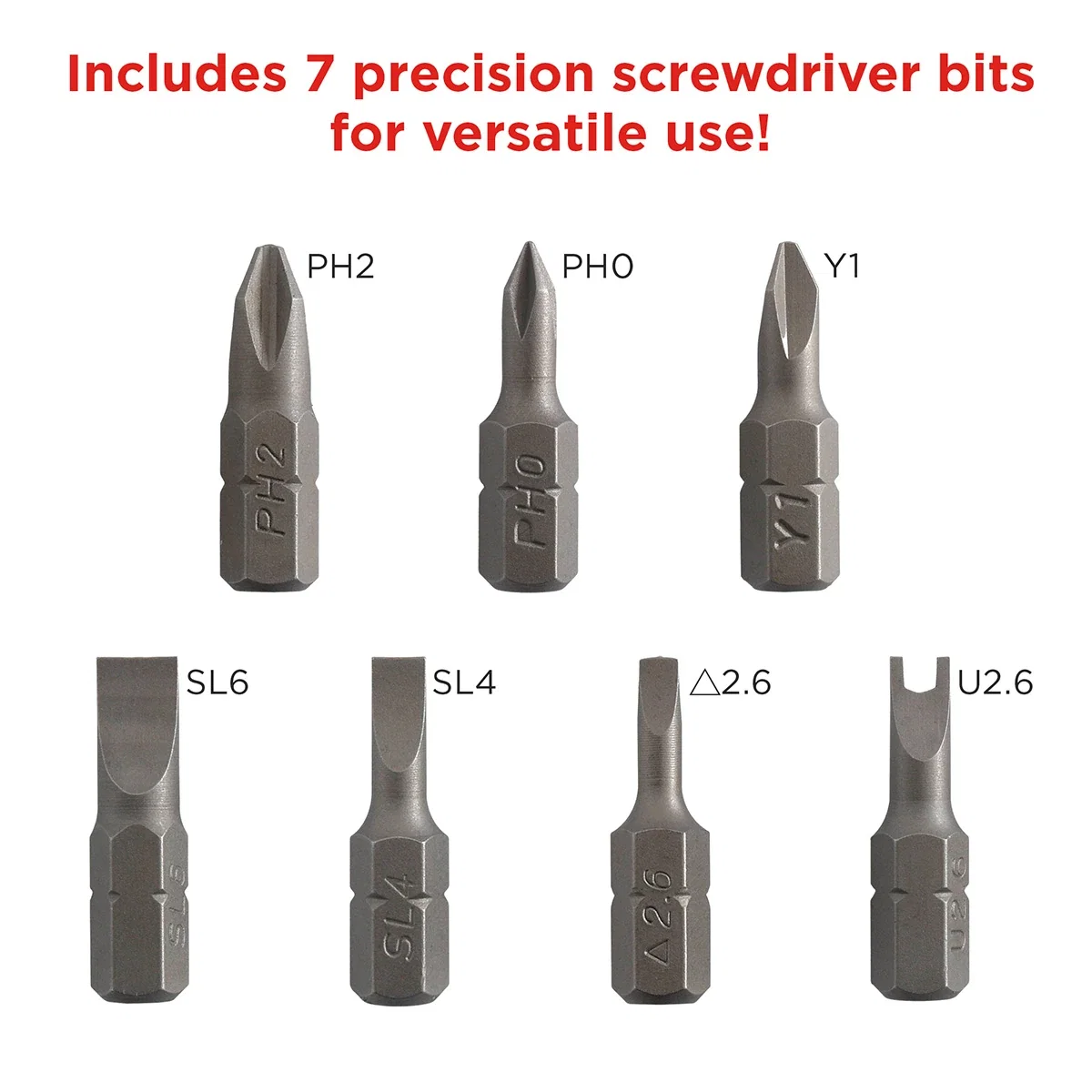 Close-up of the Best Buddy Tools screwdriver's logo imprint area