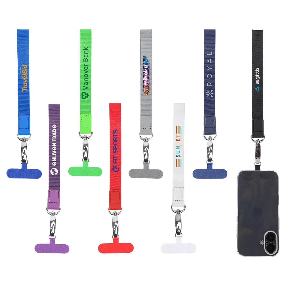 Custom Best Buddy Tools® Phone Hand Strap, front view of the branded hand strap
