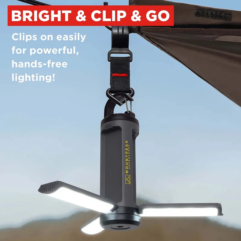 Close-up of the custom Best Buddy Tools light's logo imprint area
