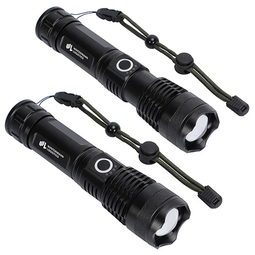 Best Buddy Tools Zoom custom branded telescopic flashlight with sliding zoom head