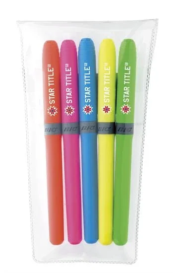 BIC® Brite Liner Grip™ 5-Pack