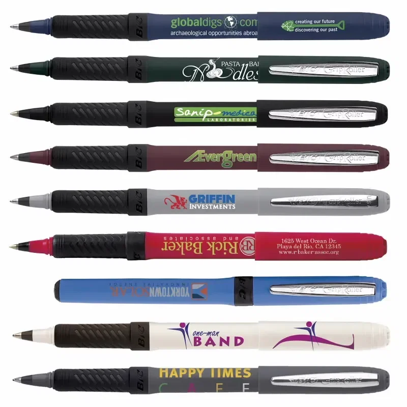 Custom BIC® Grip Roller Pen — view 1