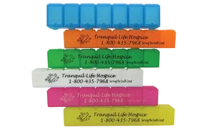 Big-7 Braille All-Week Pill Box