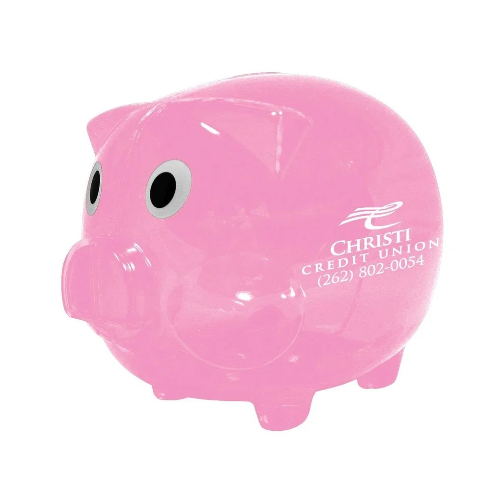 Big Boy Piggy Bank — Pink