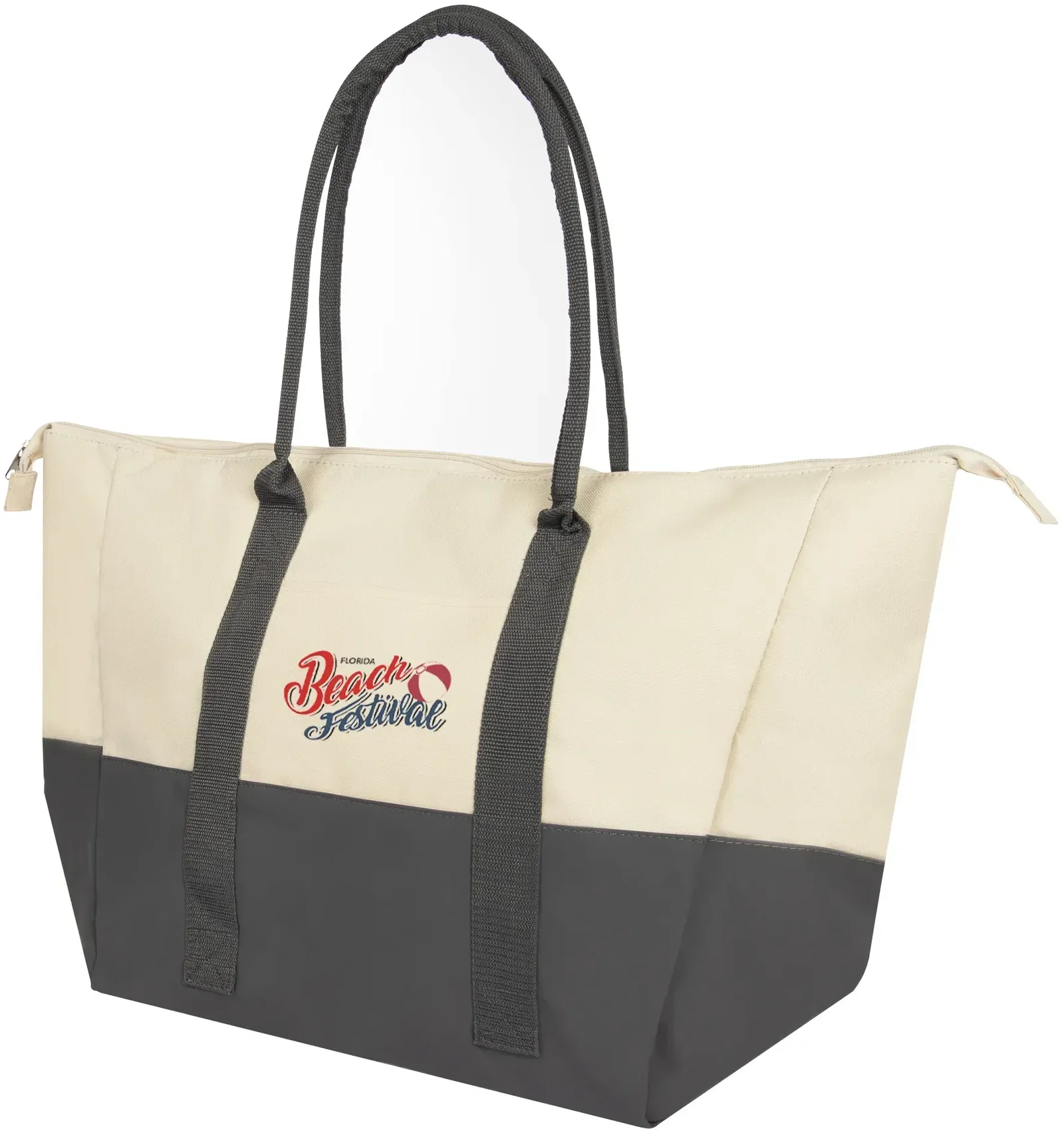 Wide angle look at the roomy cooler bag