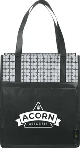 Laminated Non-Woven Tote for Groceries and Outings