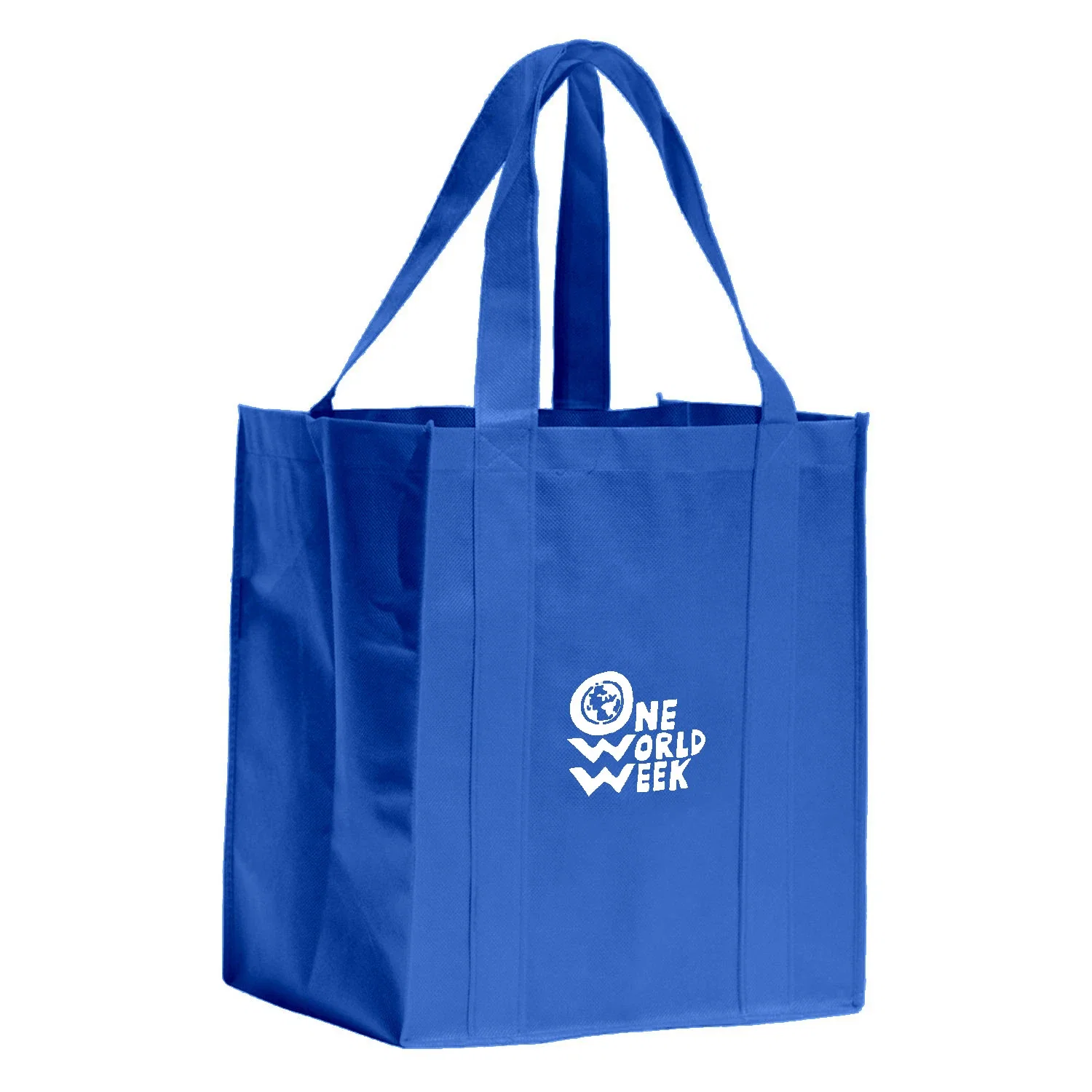 Big Polytex Shopper — Blue — view 3