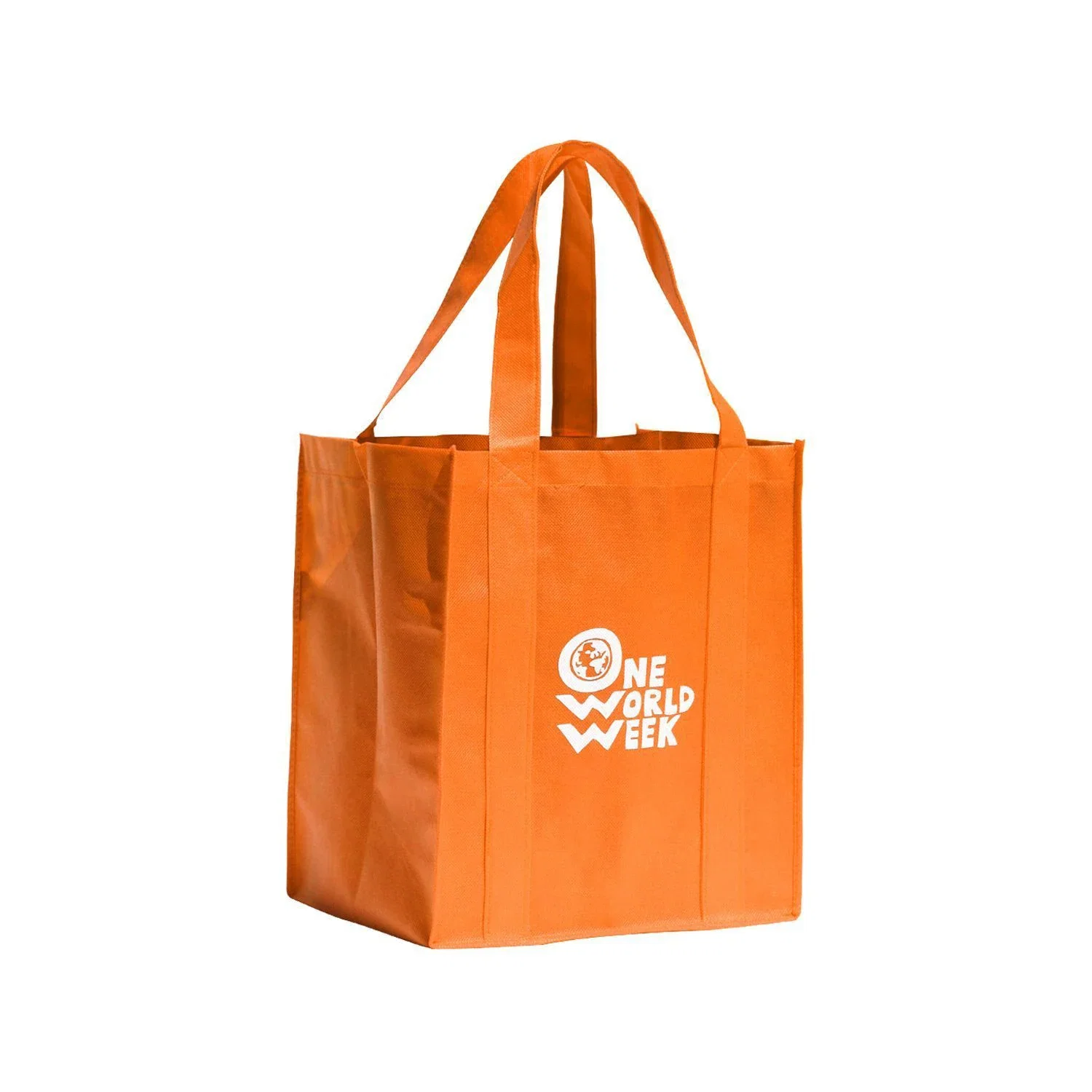 Big Polytex Shopper — Orange — view 4