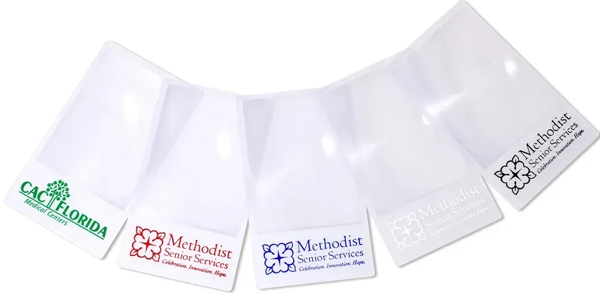Custom Logo Big View 5X Magnifier — view 2