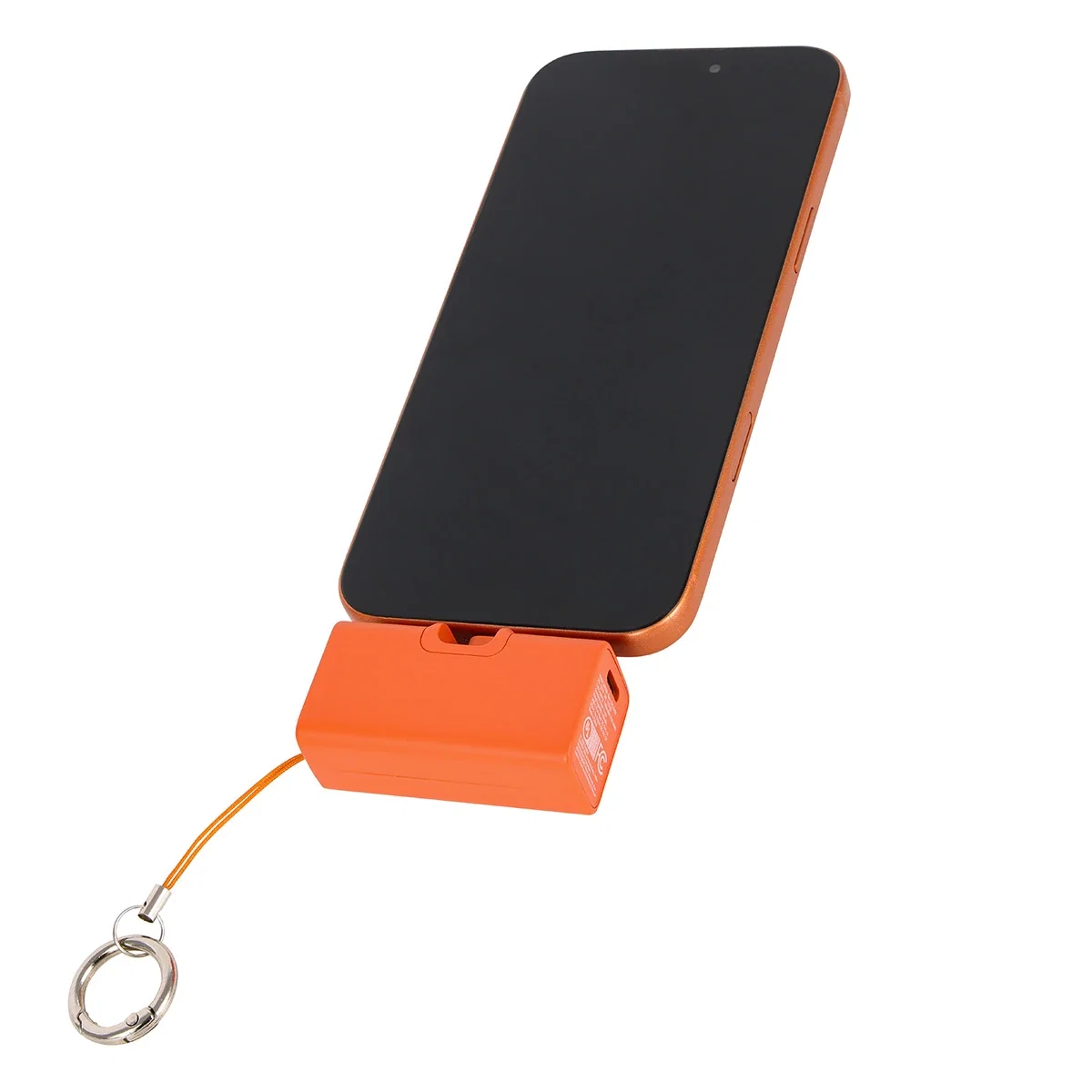 Side profile of the promotional Bijou 1200mAh UL Listed Power Bank