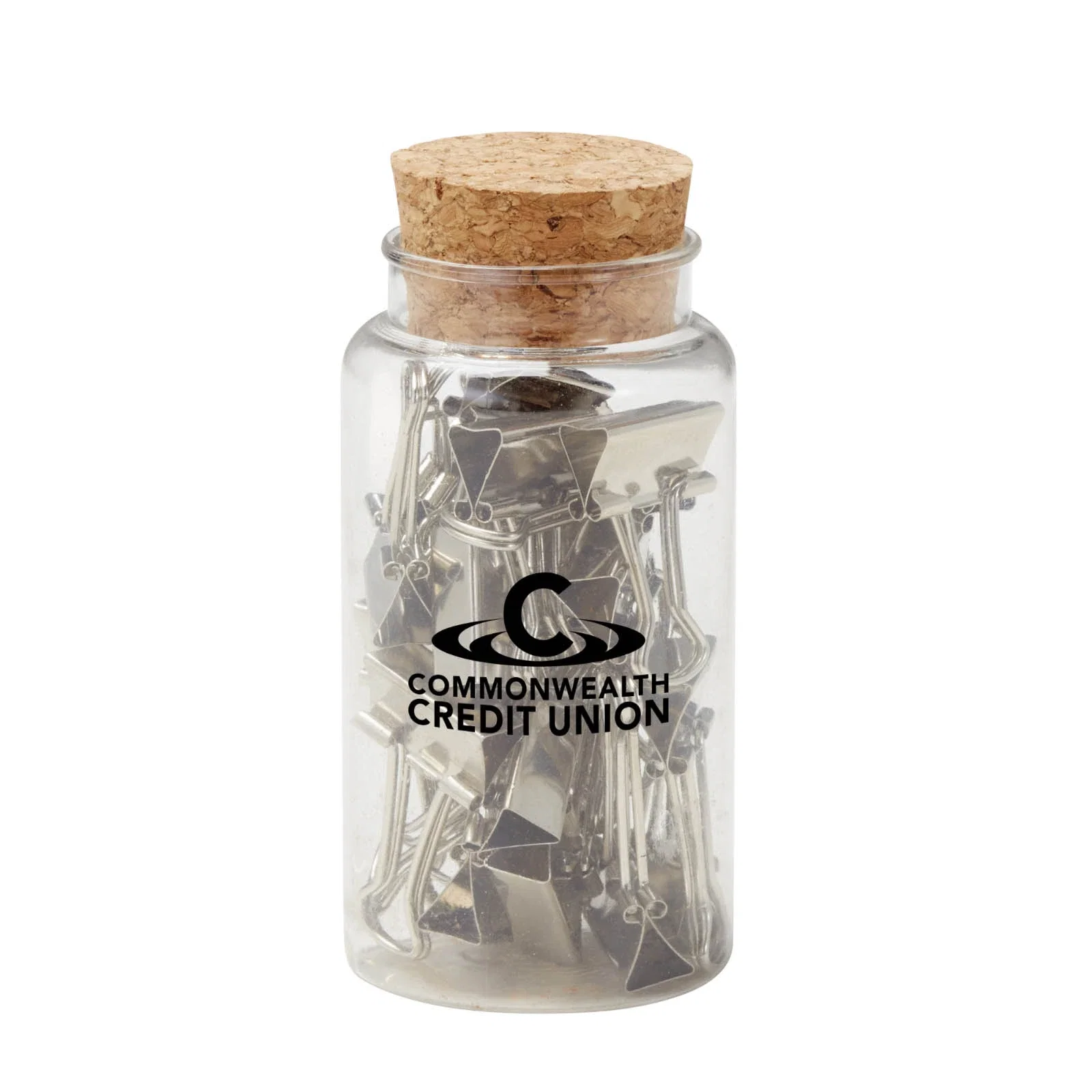 Promotional Binder Clips in Jar