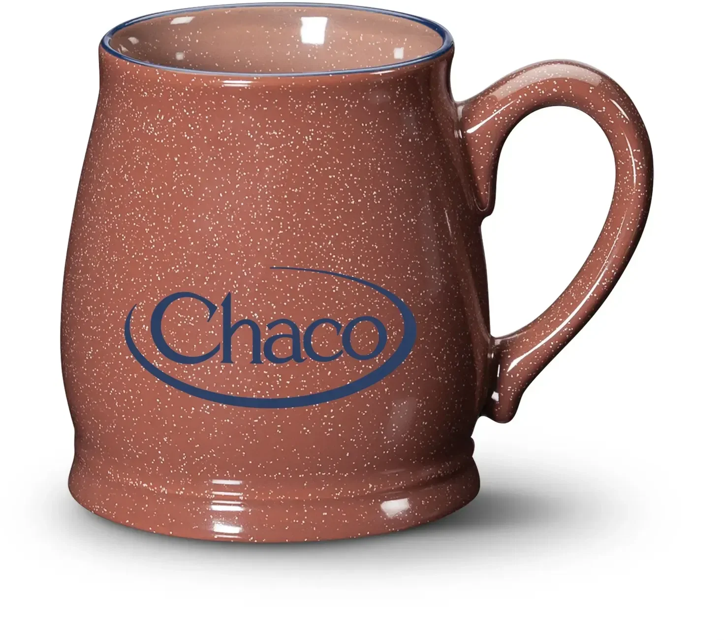 Custom Biscayne 3-Tone Mug 16oz, in chocolate for retirement presentations