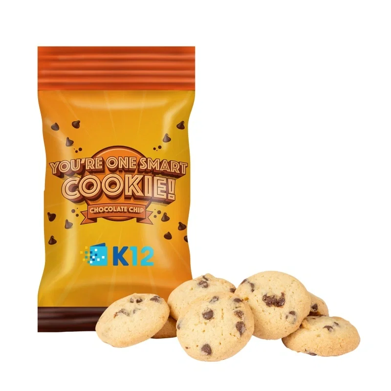 Bite Size Chocolate Chip Cookies Snack Bag — view 3
