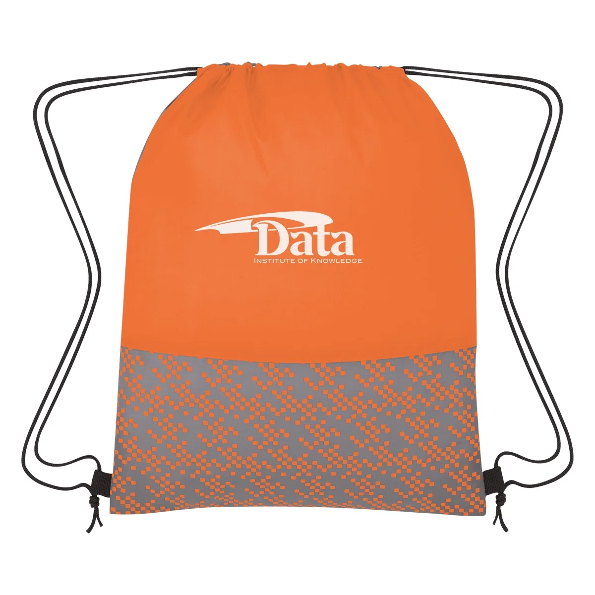 Red bag made with recycled material