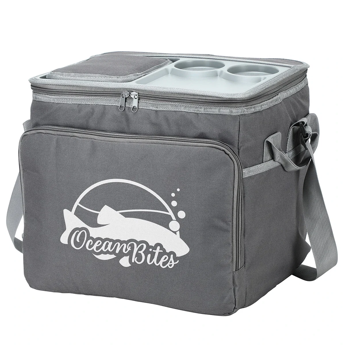 Close-up of the hardshell top on the custom Bivouac Cooler