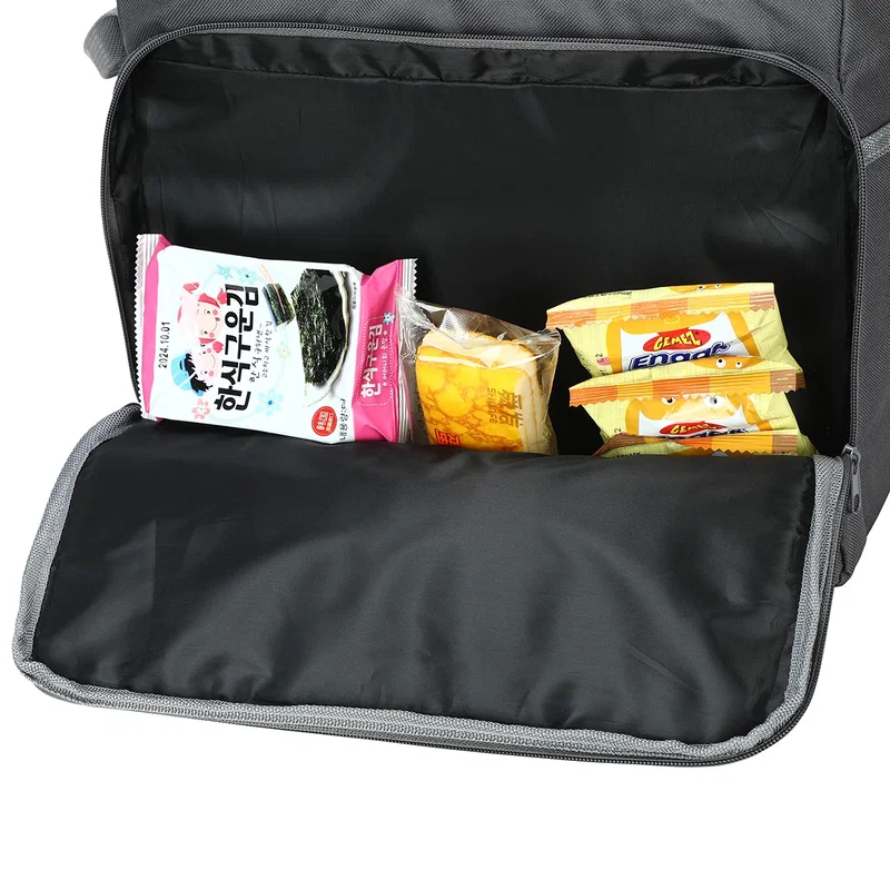 Open view of the Bivouac Collapsible Cooler showing the 35-can interior capacity
